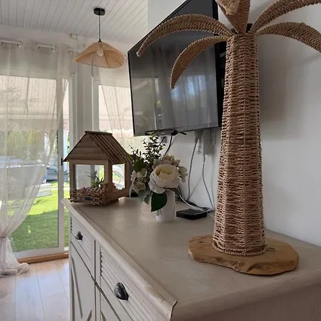 Ferienhaus L Effet Cocon Climatise Avec Terrasse Et Jardin Prives Piscine Audenge